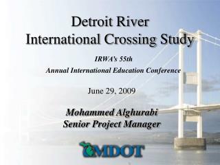 Detroit River International Crossing Study