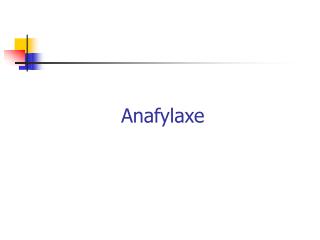 Anafylaxe