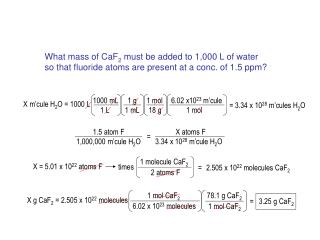 1 mol CaF 2