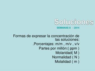 Soluciones
