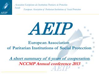 European Association of Paritarian Institutions of Social Protection