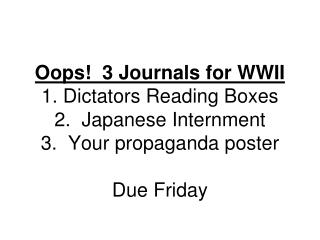 TO BOMB OR NOT TO BOMB?