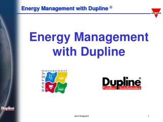 Energy Management with Dupline