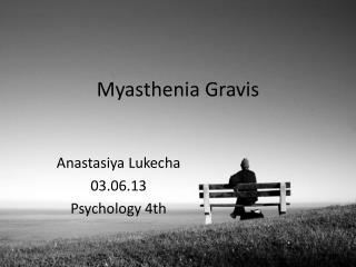 Myasthenia Gravis