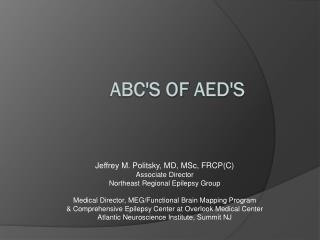 ABC'S of AED's