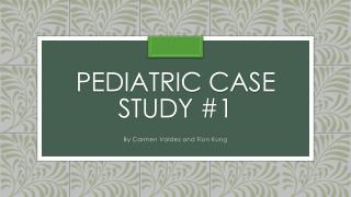 case study of child ppt