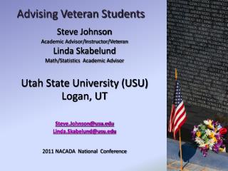 Advising Veteran Students