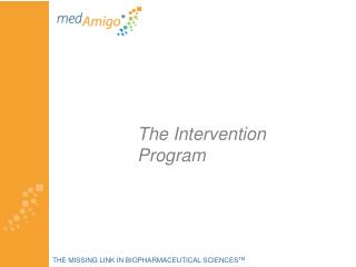 The Intervention Program