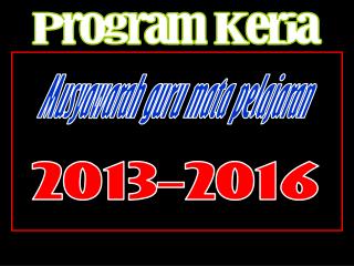 Program Kerja