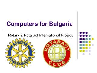 Computers for Bulgaria