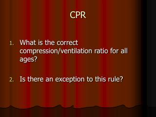 CPR