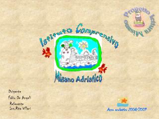 Anno scolastico 2008/2009