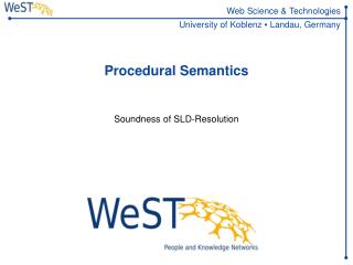 Procedural Semantics