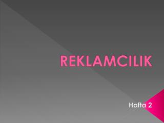 REKLAMCILIK