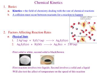 Chemical Kinetics