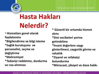 Hasta Hakları Nelerdir?