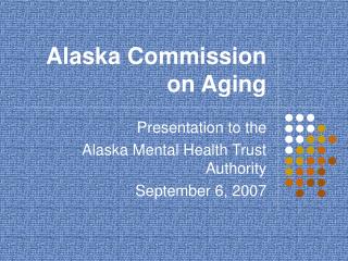 Alaska Commission on Aging