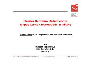 Flexible Hardware Reduction for Elliptic Curve Cryptography in GF(2 m )