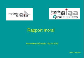 Rapport moral