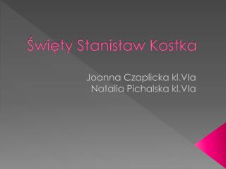 Święty Stanisław Kostka