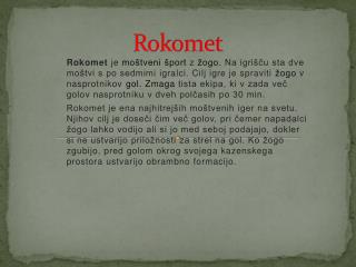 Rokomet