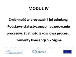 MODUŁ IV