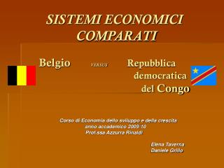 Corso di Economia dello sviluppo e della crescita anno accademico 2009/10