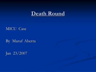 Death Round