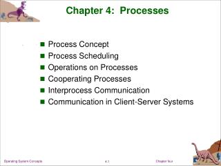 Chapter 4: Processes