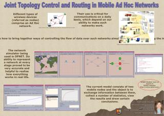 Joint Topology Control and Routing in Mobile Ad Hoc Networks