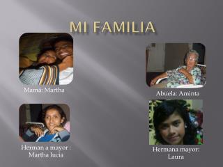 Mi familia