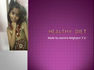 HEALTHY DIET