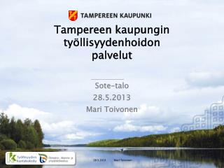 Tampereen kaupungin työllisyydenhoidon palvelut