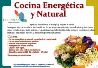 Cocina Energética