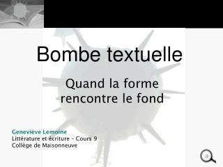 Bombe textuelle