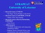 STRAPEAT University of Leicester