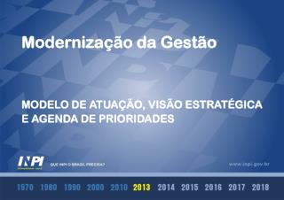 Modernização da Gestão