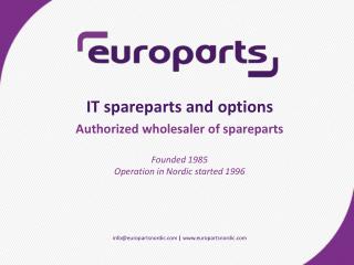 info@europartsnordic | europartsnordic