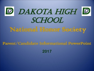 Dakota High School National Honor Society