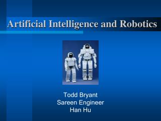 Artificial Intelligence and Robotics