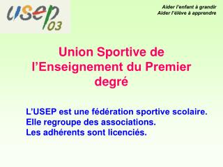 Union Sportive de l’Enseignement du Premier degré