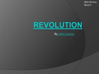 By John Lennon