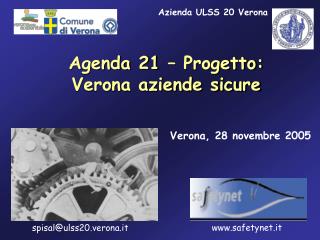 Agenda 21 – Progetto: Verona aziende sicure