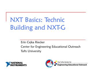 NXT Basics: Technic Building and NXT-G