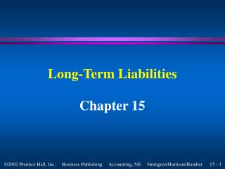 Long-Term Liabilities