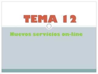 TEMA 12