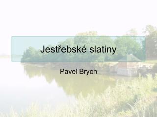 Jestřebské slatiny