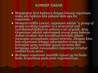 KONSEP DASAR