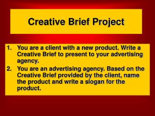 Creative Brief Project