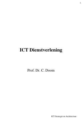 ICT Dienstverlening